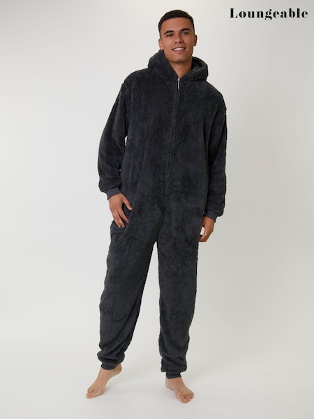 Loungeable Grey Mens All-In-One (W76992) | R$ 355