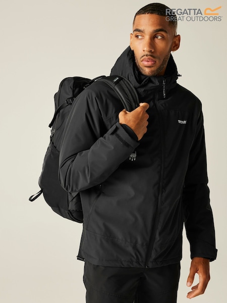 Regatta Black Frelton Waterproof Jacket (W76999) | €111