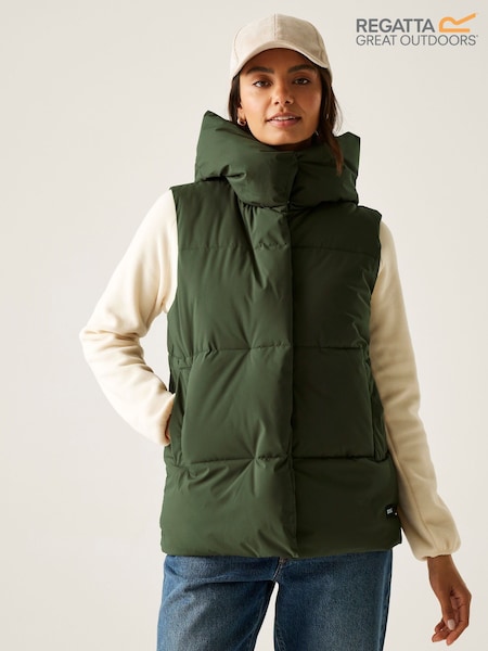Regatta Green Kelce Heavyweight Bodywarmer Gilet (W77068) | €62