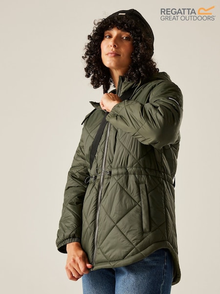 Regatta Green Ivey Midweight Coat (W77069) | € 98