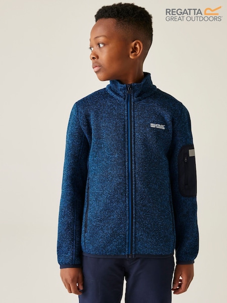 Regatta Blue Junior Newhill Fleece (W77082) | €37