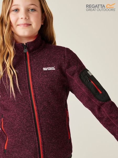 Regatta Red Junior Newhill Fleece (W77085) | €37