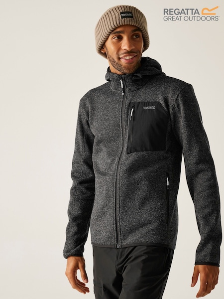 Regatta Grey Hooded Newhill Fleece (W77087) | €59