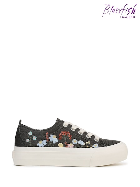 Blowfish Malibu Regular Fit Cream Sadie Sun Lace-Up Trainers (W77102) | AZN 150