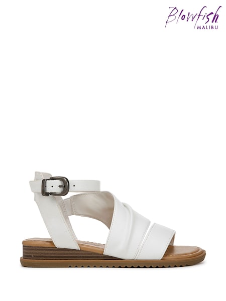 Blowfish Malibu Regular Fit Balana Gladiator White Sandals (W77114) | AZN 138