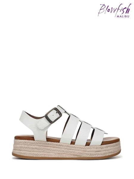 Blowfish Malibu Regular Fit Madrid 2 Fishermans White Sandals (W77120) | AZN 150