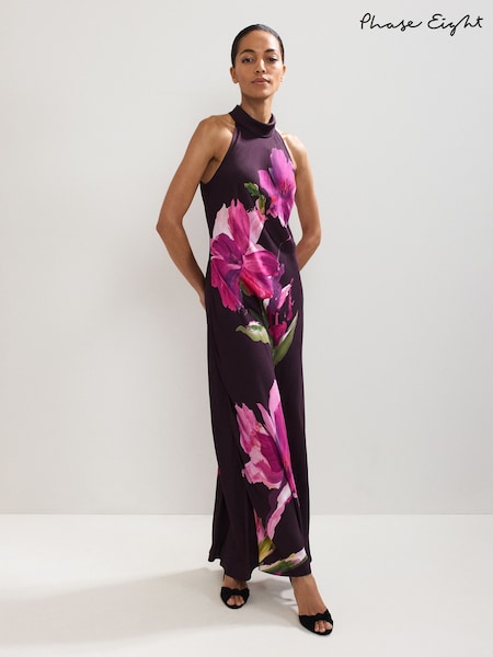 Phase Eight Marcella Satin Dress (W77240) | R$ 1.765