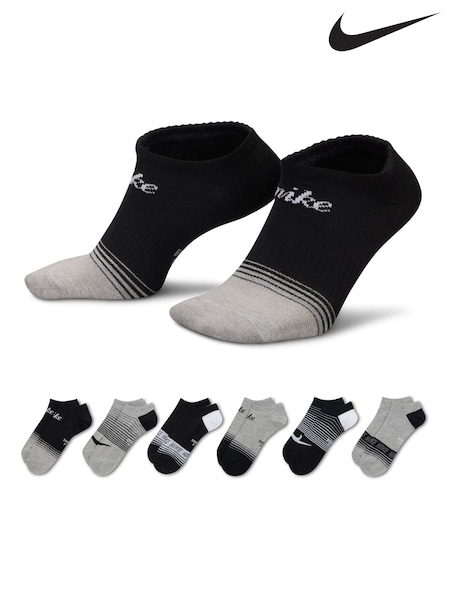 Nike Natural Everyday Lightweight No Show Socks 6 Pack (W77254) | $61