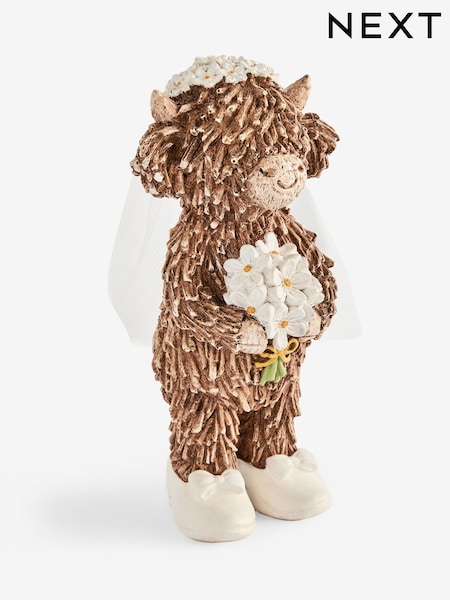 Natural Hamish Wedding MRS Ornament (W77463) | $20