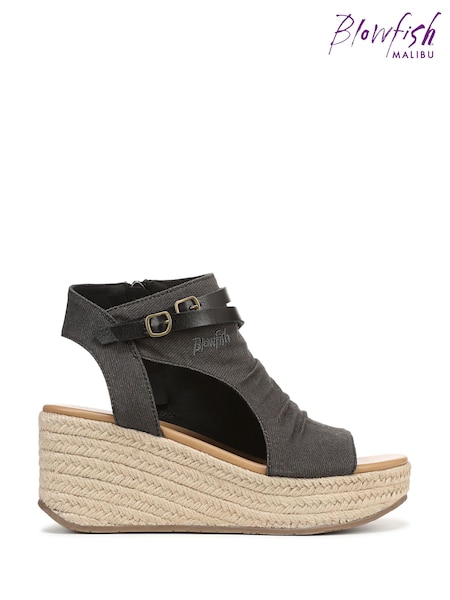 Blowfish Malibu Regular Fit Lacey C Rope Black Espadrilles (W77554) | R$ 590