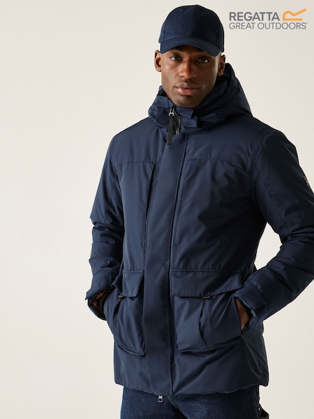Regatta Blue Marron Heavyweight Waterproof Jacket (W77736) | 554 QAR