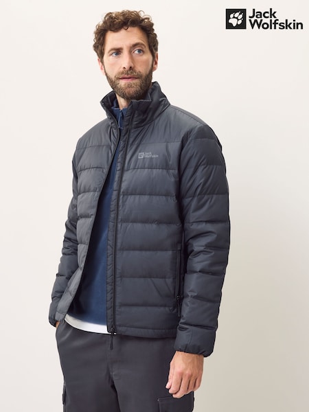 Jack Wolfskin Ather Down Padded Black Jacket (W77784) | AED990