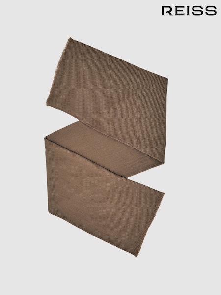 Reiss Taupe Penny Scarf (W77833) | €145