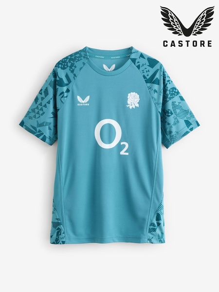 Castore Blue England Performance Short Sleeve T-Shirt (W77911) | AED233