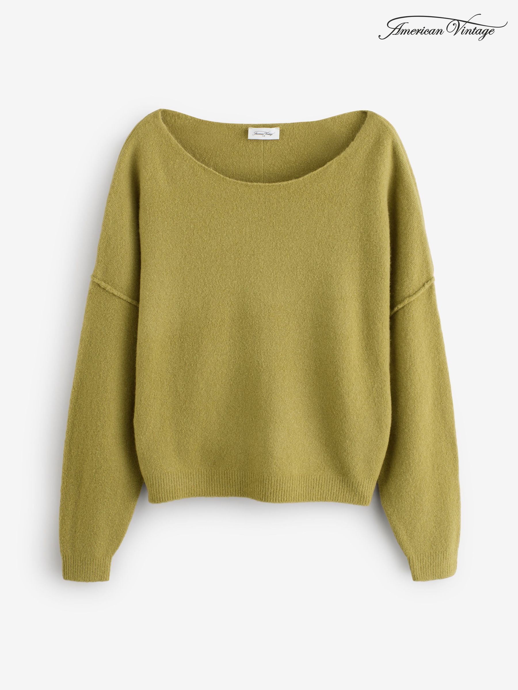 トップス argue AMERICAN VINTAGE WIDE PULLOVER Unisex American Vintage Pullover - Washed Black