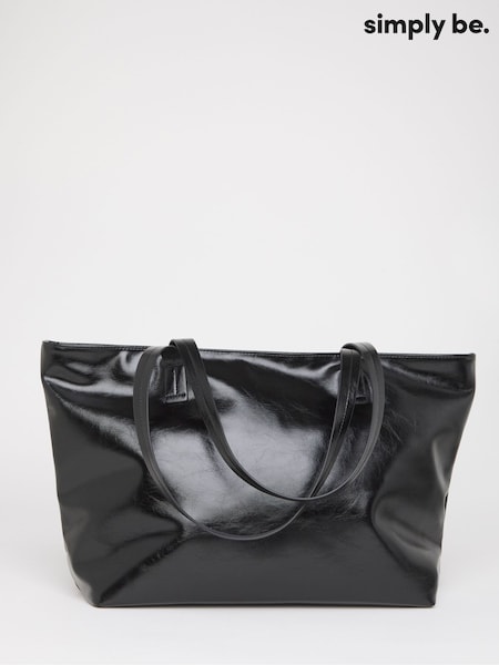 Simply Be Black Classic Tote Bag (W78046) | €45