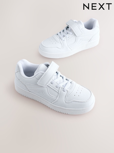 White Touch Fastening Elastic Lace Trainers (W78068) | ৳ 4,360 - ৳ 5,690