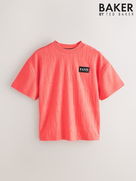 Baker by Ted Baker Textured T-Shirt (W78132) | AED96 - AED132