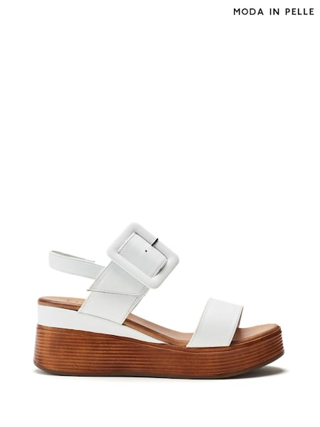 Blanco - Moda in Pelle MAZUS Block Heel Smart Sandals (W78141) | 126 €