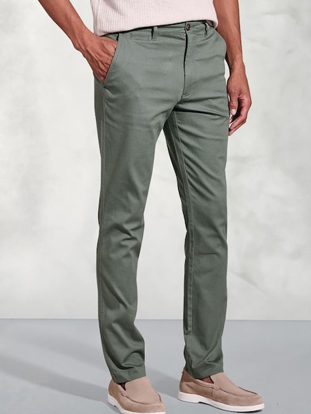 Brook Taverner Textured Stretch Cotton Chinos (W78152) | 71 €