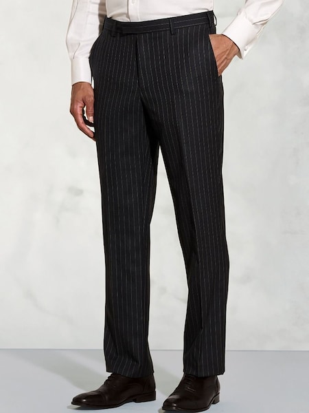 Brook Taverner Pinstripe Wool Suit Trousers (W78165) | 141 €