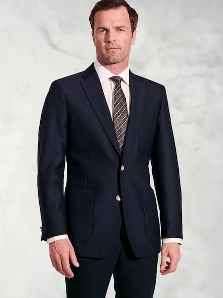 Brook Taverner Wool Blend Blazer (W78180) | 1,333 LEI
