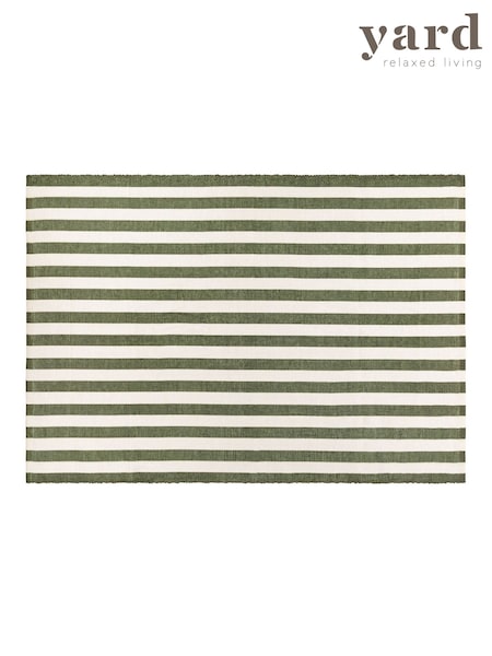 Yard Evergreen Hayle Stripe Outdoor Rug (W78418) | €65 - €111