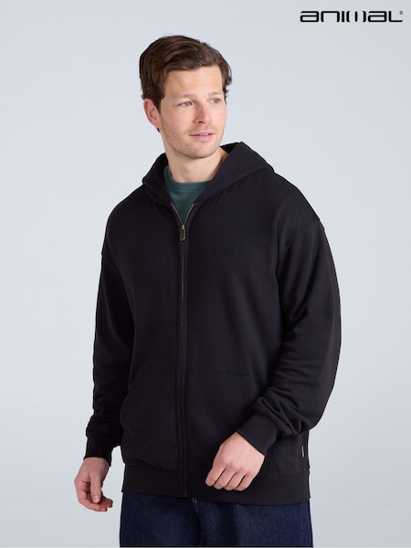 Animal Mens Icon Logo Zip Through Hoodie (W78500) | R$ 455