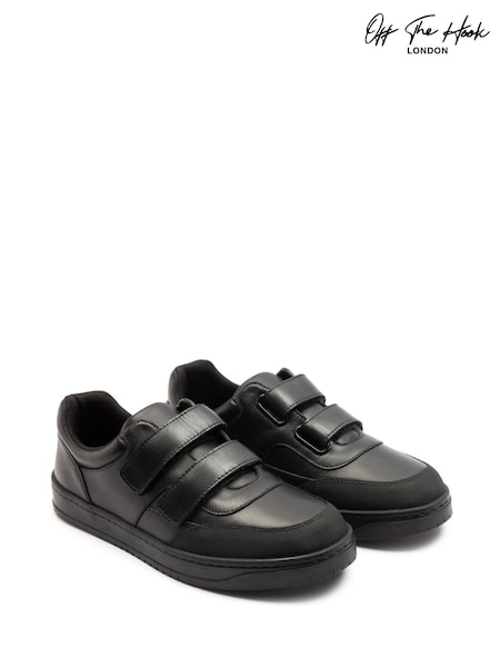 Off The Hook Ferris Round Toe Twim Strap Leather School Shoes (W78590) | 55 €