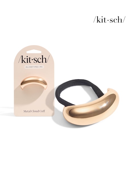 Kitsch Medium Gold Cloud Ponytail Cuff (W78651) | €10.50