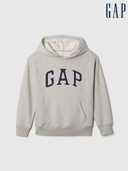 Gap Light Grey Vintage Logo Hoodie (4-13yrs) (4-13yrs) (W78930) | €26
