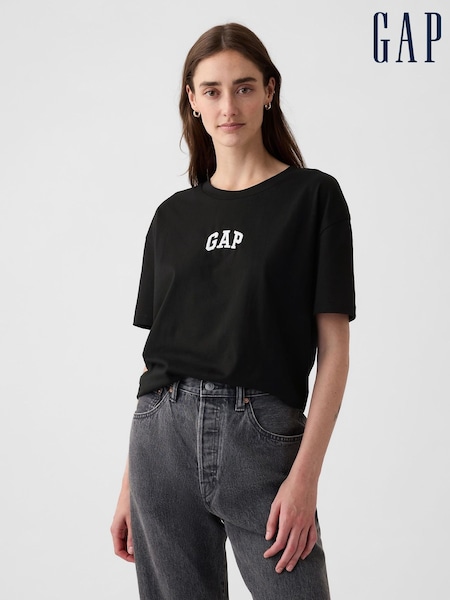 Gap Black Arch Logo T-Shirt (W78964) | €24