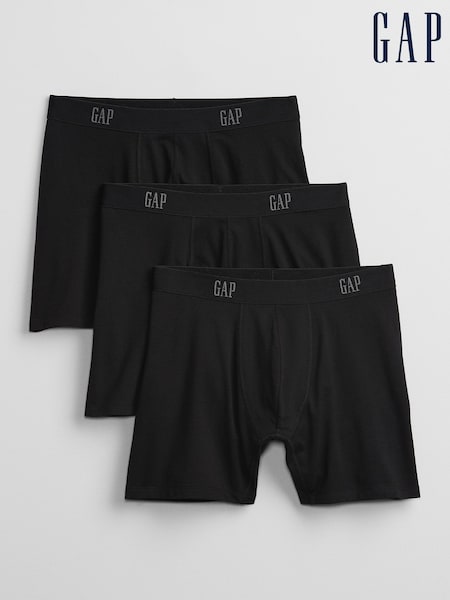 Gap Black Boxer Briefs 3 Pack (W78979) | €33