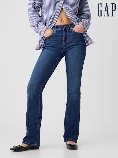 Gap Blue Mid Waisted Boot Jeans (W78989) | €60