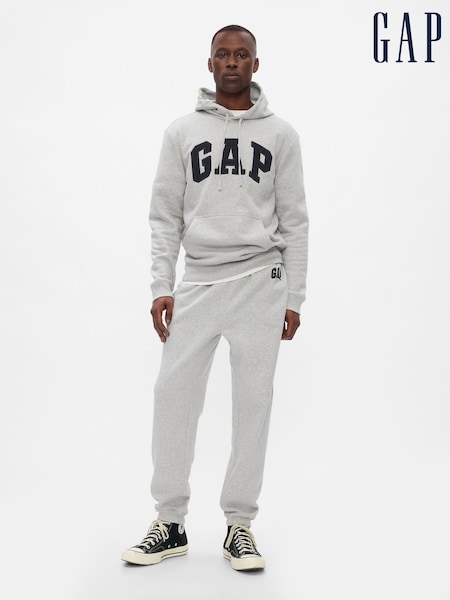 Gap Light Grey Logo Fleece Joggers (W78996) | €40