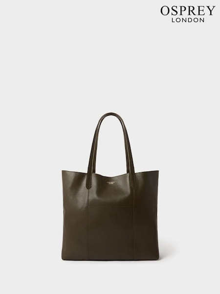 Osprey London Green The Notting Hill Leather Tote Bag (W79107) | €126