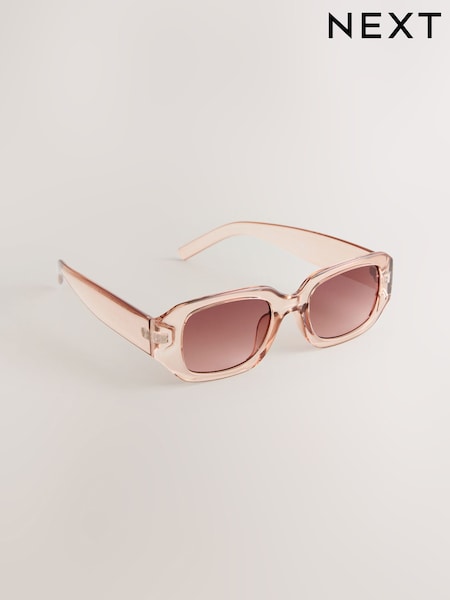 Pink Rectangle Sunglasses (W79269) | SGD 24