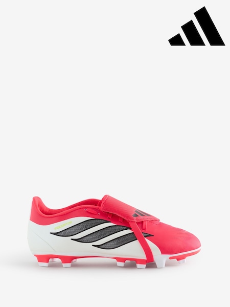 adidas Red Predator Club Fold-Over Tongue Firm Ground/Multi Football Boots (W79386) | €73