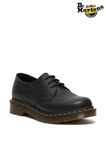 Dr. Martens Black 1461 Virginia Shoes (W79406) | €185