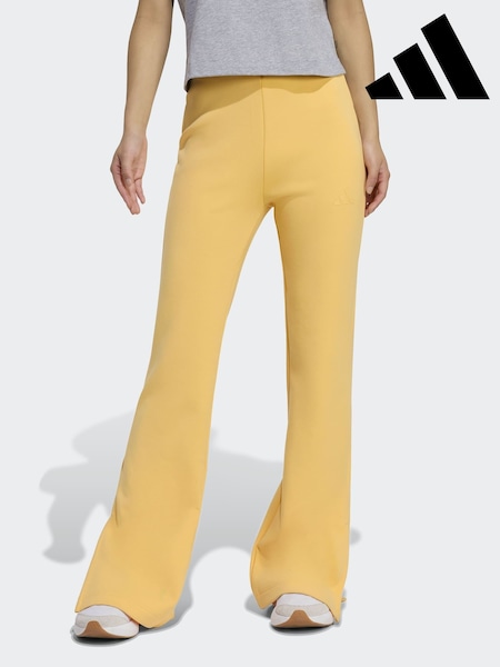 adidas Yellow ALL SZN Flare Trousers (W79817) | €96