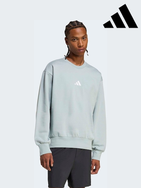 adidas Green Essentials Feelcozy Fleece Sweatshirt (W81013) | R$ 325