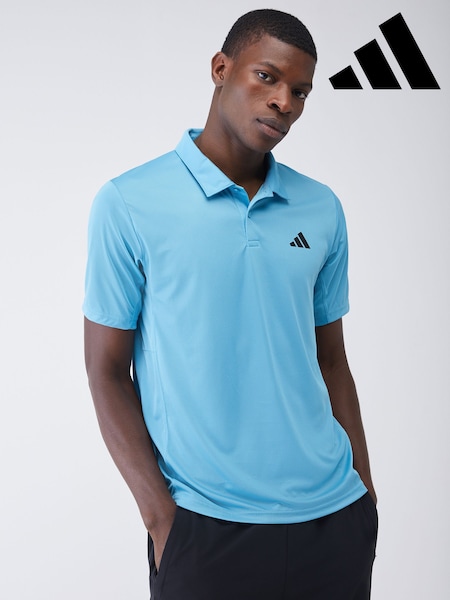 Blå - adidas We Bas Polo Shirt (W81019) | kr393
