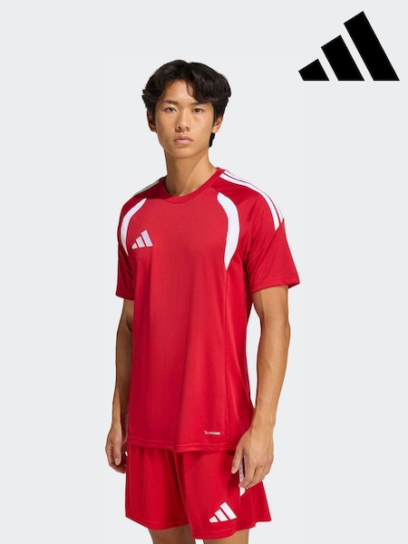 adidas Red Tiro 26L Jersey T-Shirt (W81030) | R$ 225