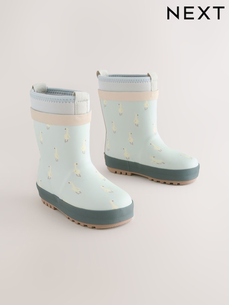 Pato azul - Neoprene Lined Cuff Wellies (W81200) | R$ 205 - R$ 225