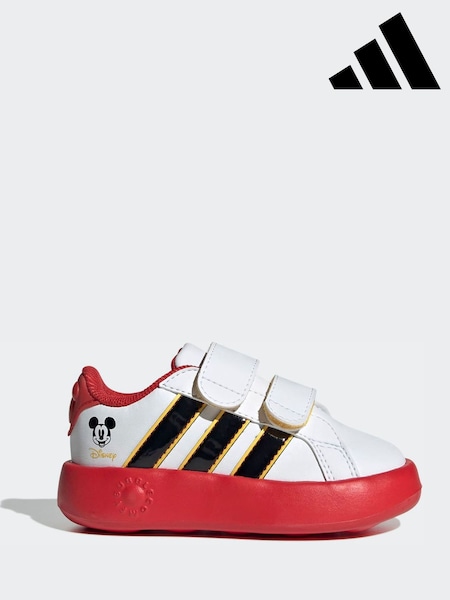 adidas Disney Mickey Mouse Grand Court Infant Trainers (W81284) | NT$1,310