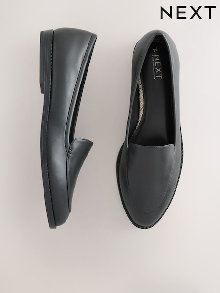 Black Forever Comfort® Low Cut Loafers (W81353) | 160 QAR