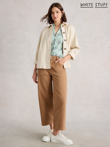 Grün - White Stuff Annie Jersey Shirt (W81611) | 68 €