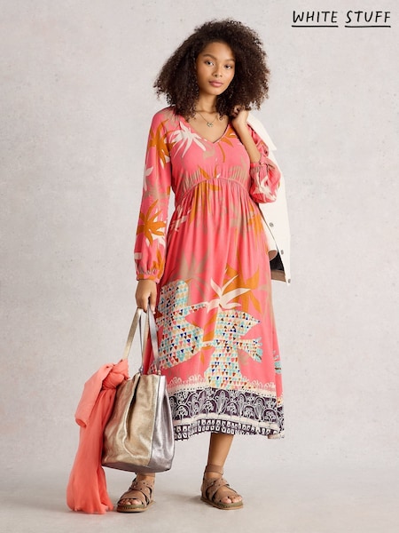White Stuff Imogen Midi Dress (W81628) | R$ 740