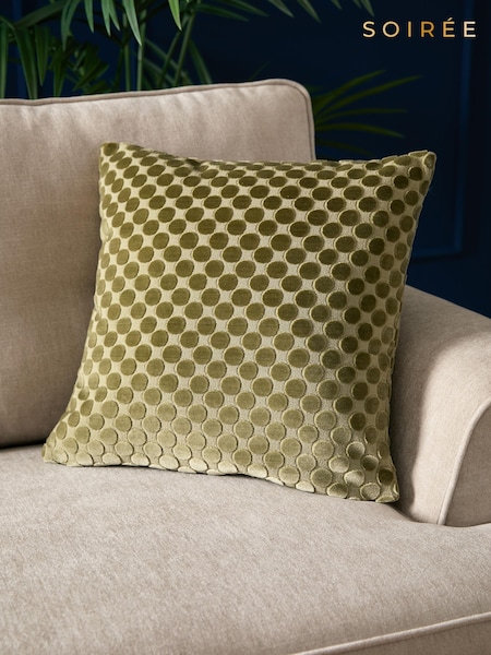 Soiree Velvet Spot Filled Cushion (W81761) | ‏111 د.إ.‏