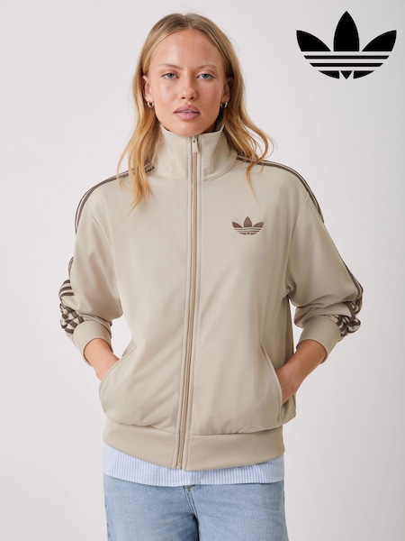 Vaaleanruskea - adidas Originals Firebird Loose Track Top (W82204) | €110